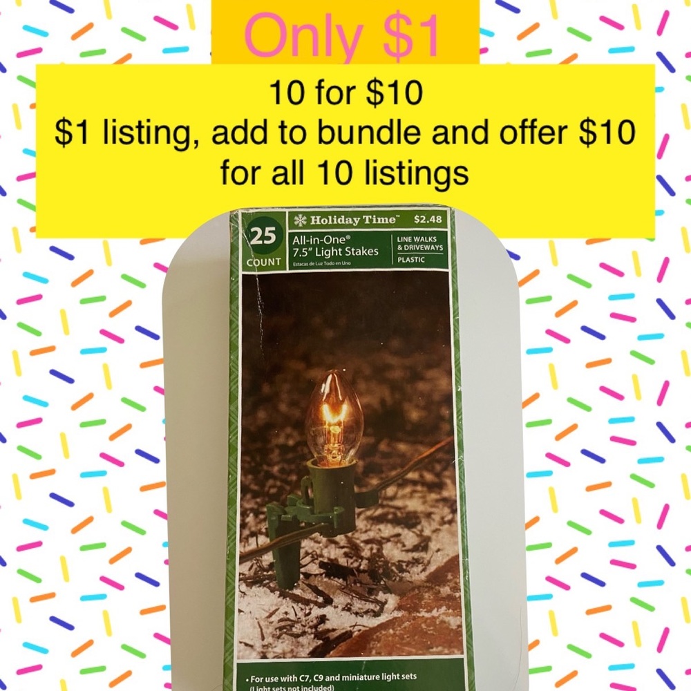 Holiday Light Stakes